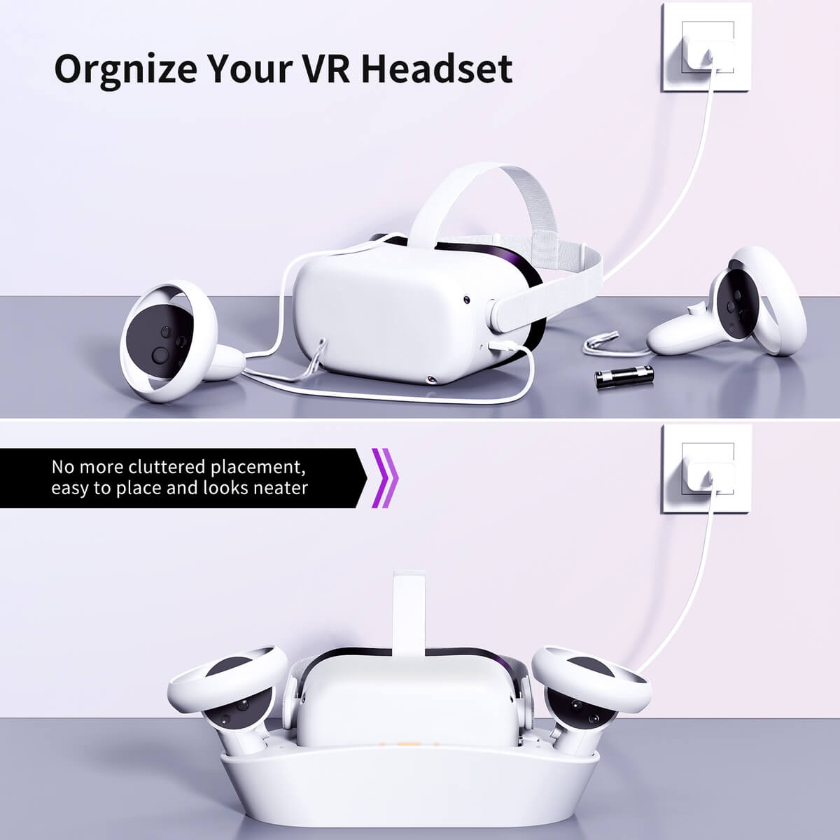 VR Charging Dock for Oculus Quest 2