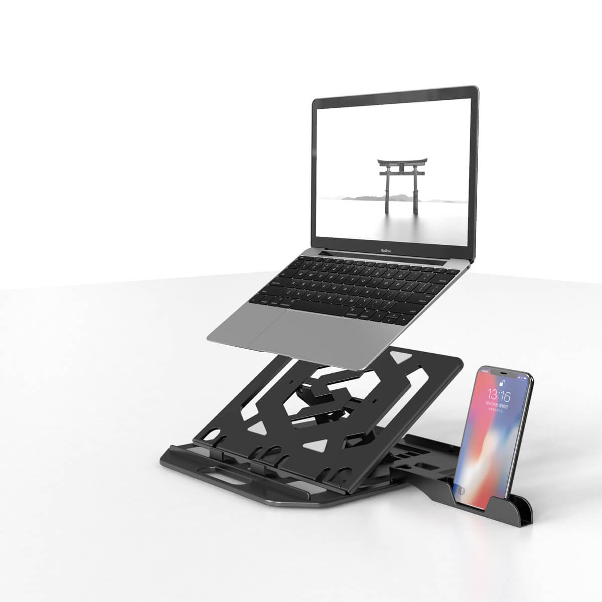 Portable 360 Degree Rotation Folding Laptop Stand