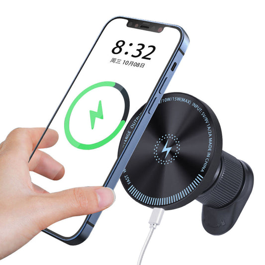 Universal MagSafe Wireless Charging Car Mount for Vent - Black