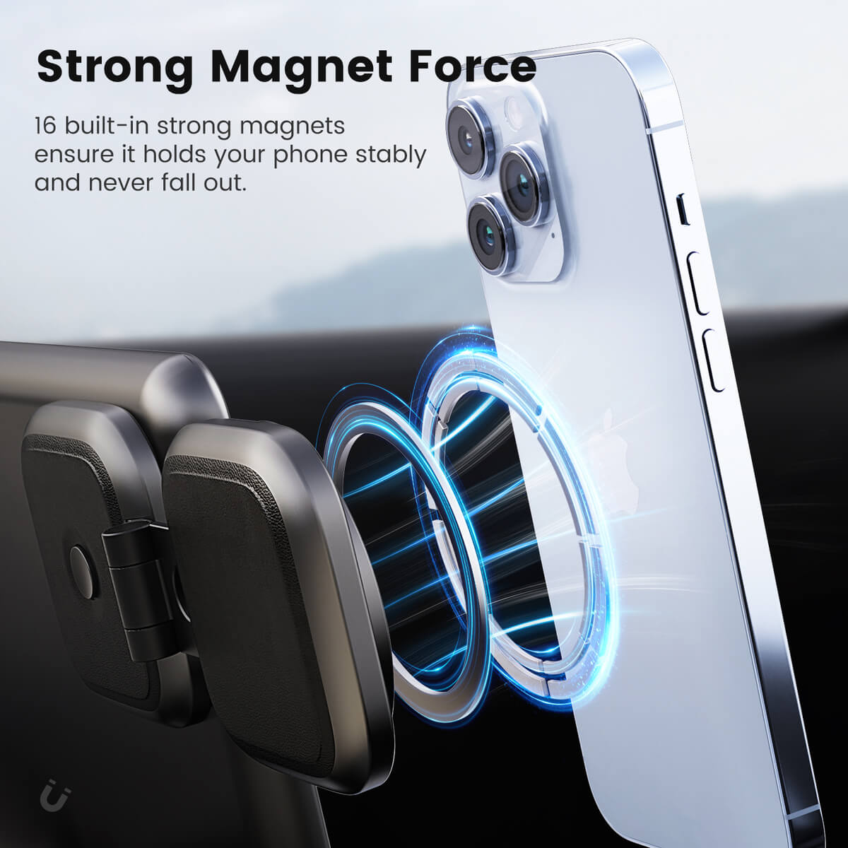 MagSafe Wireless Charging Car Mount for Tesla Model 3/Y/S/X
